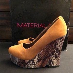 Material girl heels